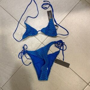 Triangl Swimwear Vibrant Blue Bikini